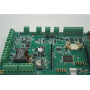 Circuit Card Assembly Multilayer PCB With Green Solder Mask For Contorl