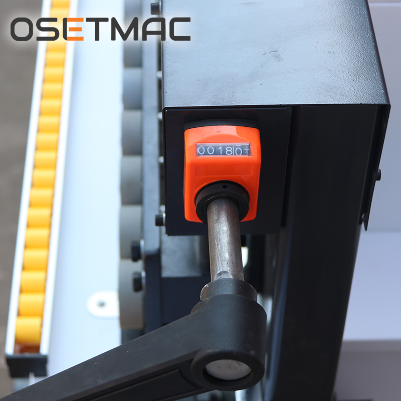 4.11kW OSETMAC DTL-60DS Three Rollers Manual Side Sanding Machine For Wood MDF Plywood Polishing