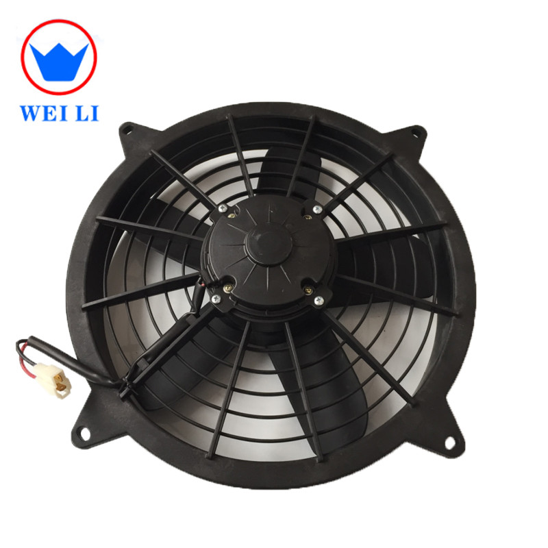 DC 12V/24V 12" Auto Condenser Fan For Bus Air conditioning System
