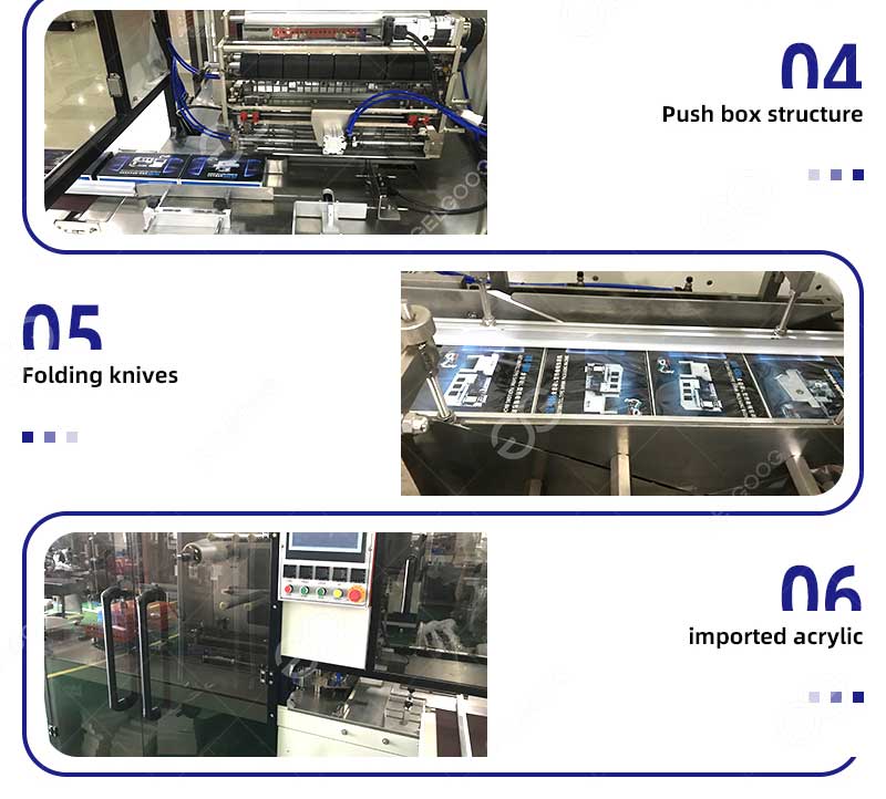 cigarette pack overwrapping machine