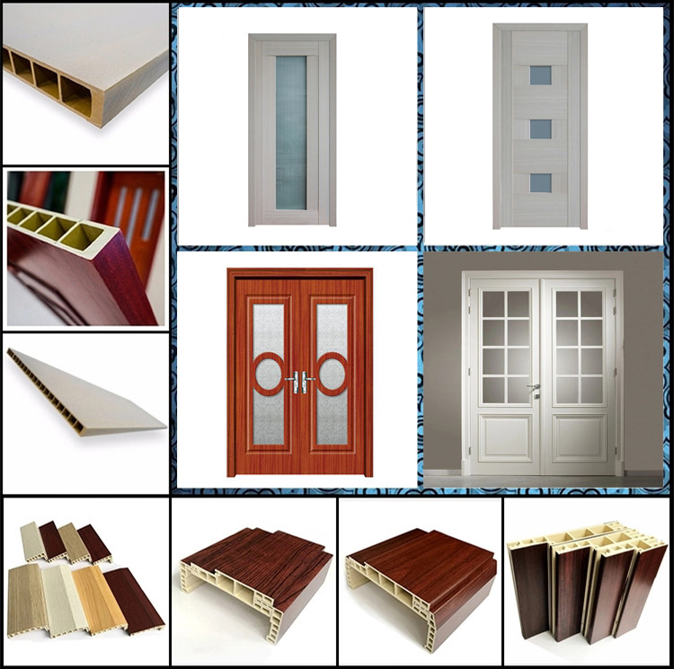 Juye WPC Glass Door Waterproof And Flame Retardant For Moist Environments