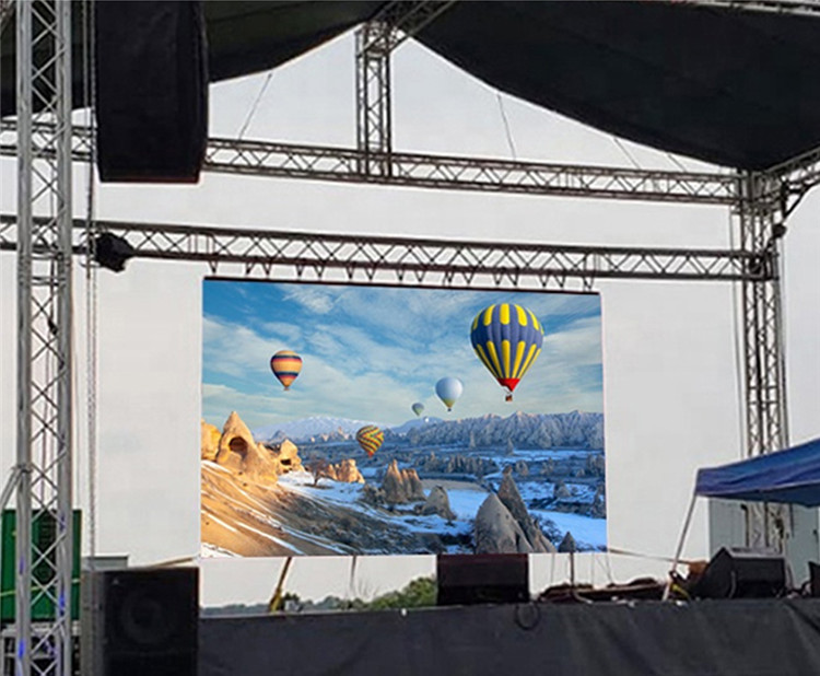 Indoor Media Advertising P4 Rental LED Video Wall Panel