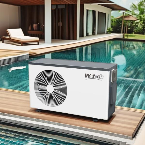 Private Mold Yes 21KW 50HZ Air Source Heat Pump for Pool Max Heating Capacity 20