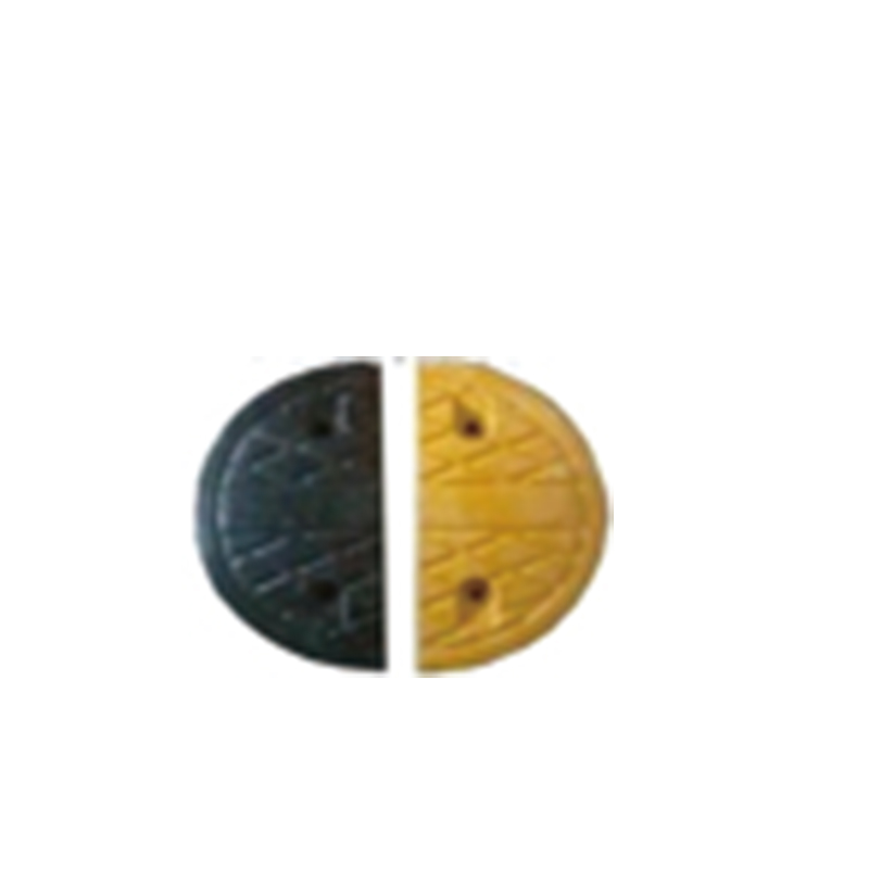 Rubber Material Road Speed Bump Breaker JSD-003A/RSH-002A/RSH-002B 500mm/250mm Length