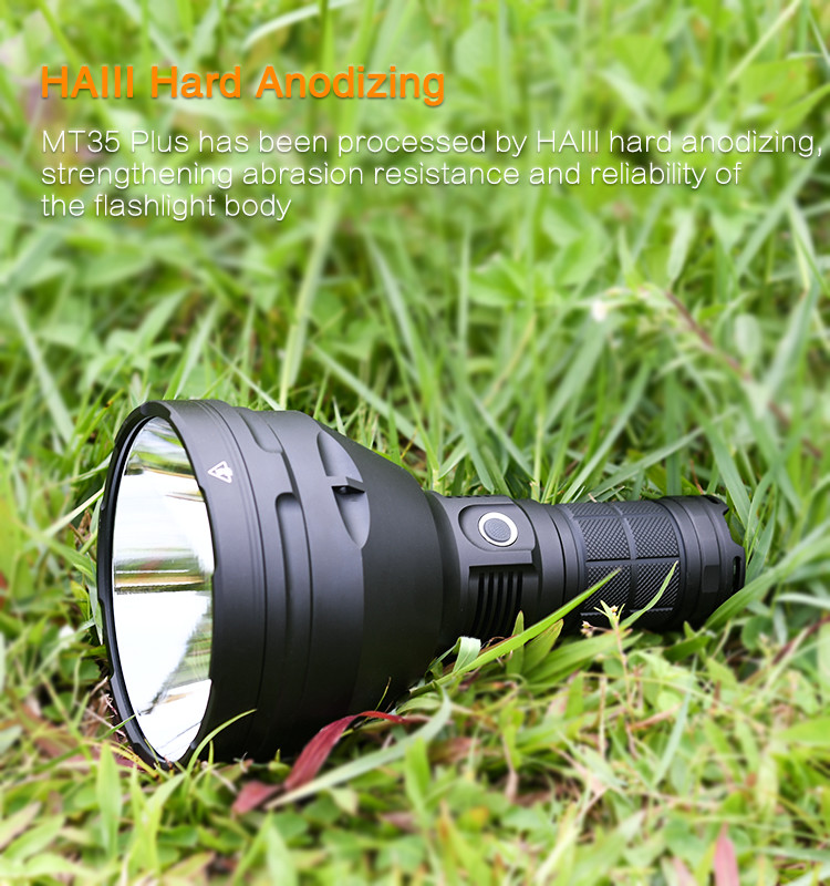 MT35 PLUS Handheld Flashlight XHP35 Hi 2700 Lumen Led Searchlight