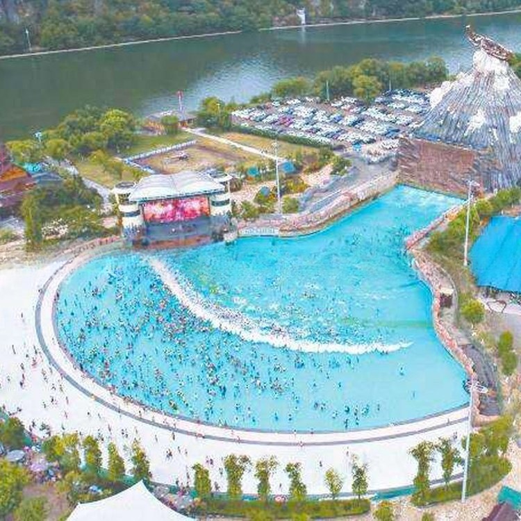 Amusement Equipment Water Park Wave Pool