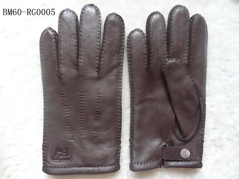 Soft fashion classical leather gloves