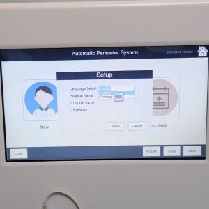 Ophthalmology Projection Perimeter Visual Field Analyzer Automatic Computer