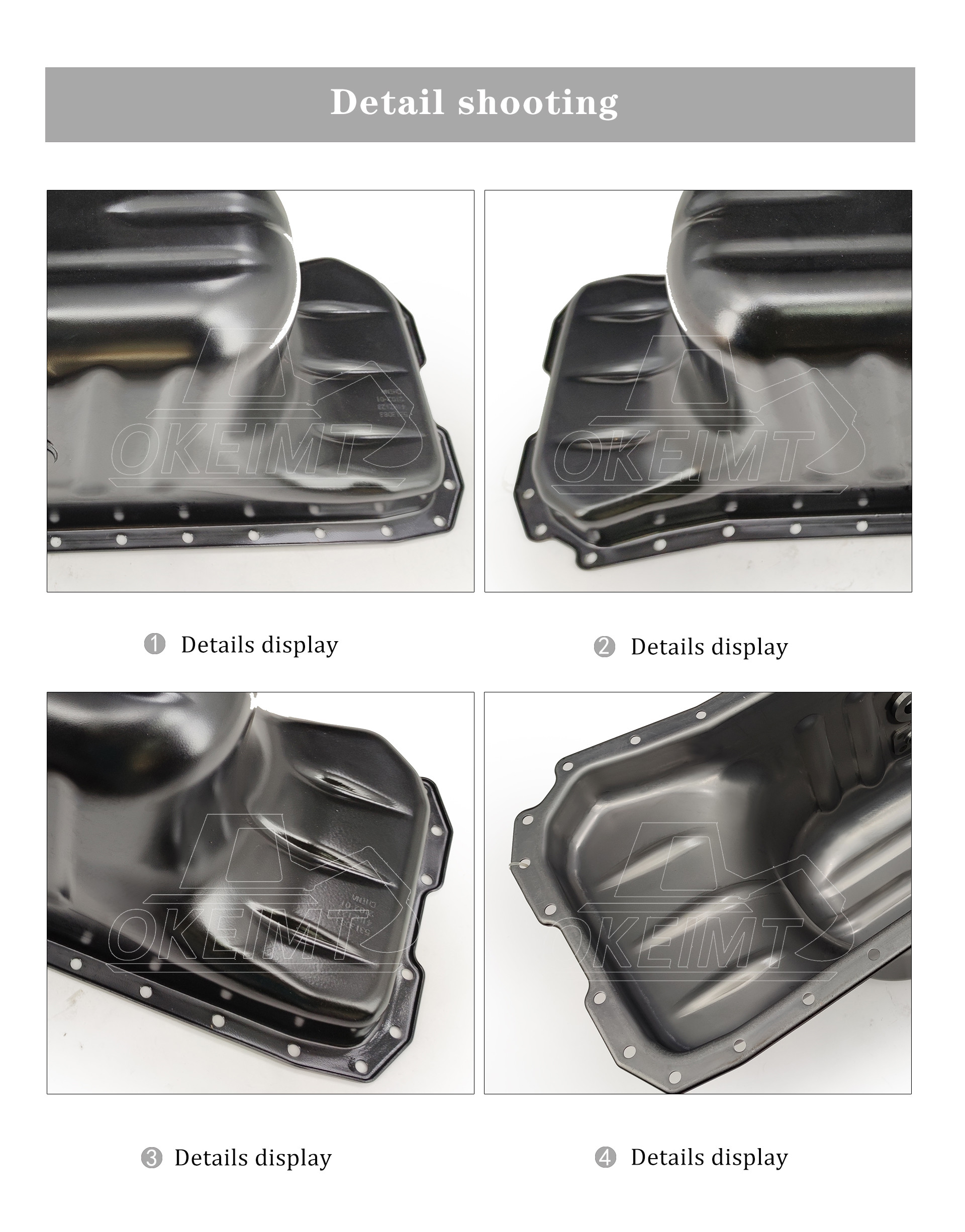 PC220-8 Japan Excavator 6D102 Engine Oil Pan 5313083