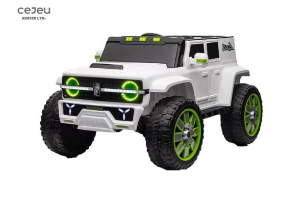 Kids Electric Car Truck 2 Seater Kids Electric Car Kids Scooter LED Lights Music
