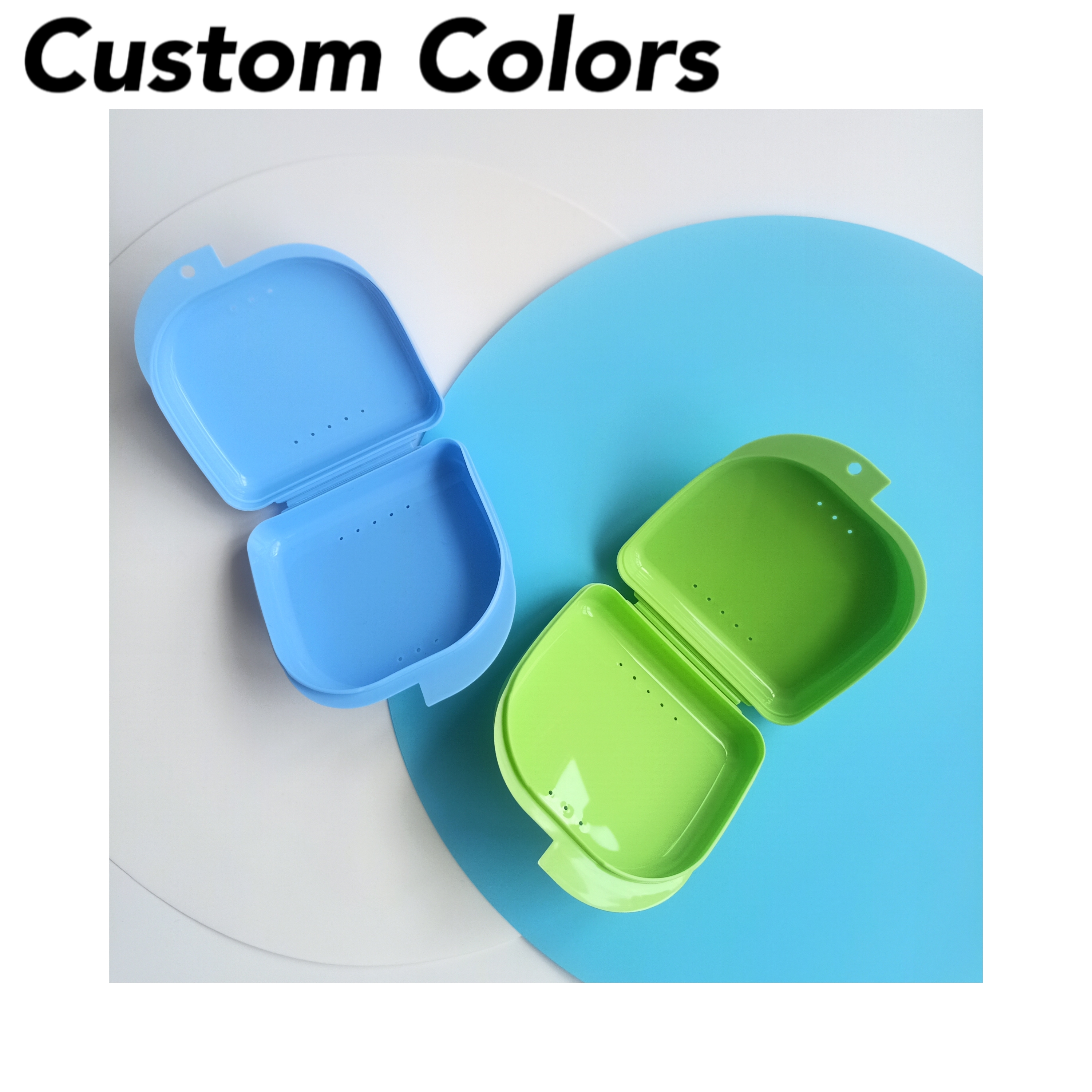 Custom Order Accepted Recyclable Portable Plastic Braces Box for Freely Providing