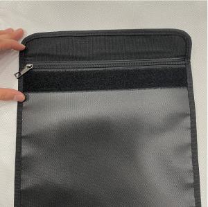  Colored Silicone Coated Fireproof File Bag Storage For Documents, Passport Manufactures