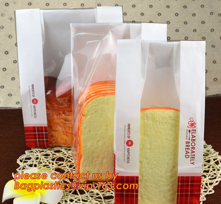 wholefoods flour/sugar tea/coffee paper bakery take out bag white brown kraft wax coated bag pe coated bag central strip