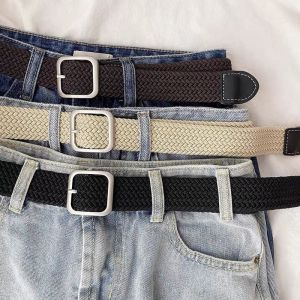 3.0cm Women Fabric Elastic Belt Soft 120cm Eco Friendly