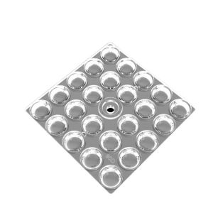 CE Lightweight LED Lens Array Transparent 60 Degree For Floodlighting