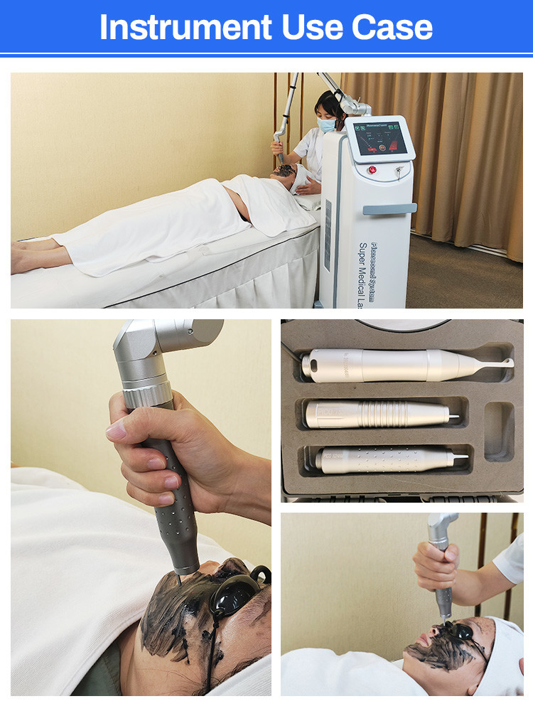 755nm 1064nm 532nm 1320nm Picosecond Laser Machine With Six Heads And Two Rods
