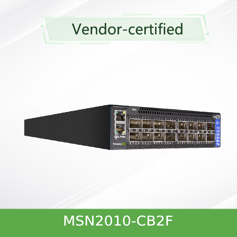 China MSN2010-CB2F Spectrum Ethernet Switch 25GbE / 100GbE 1U Open on sale