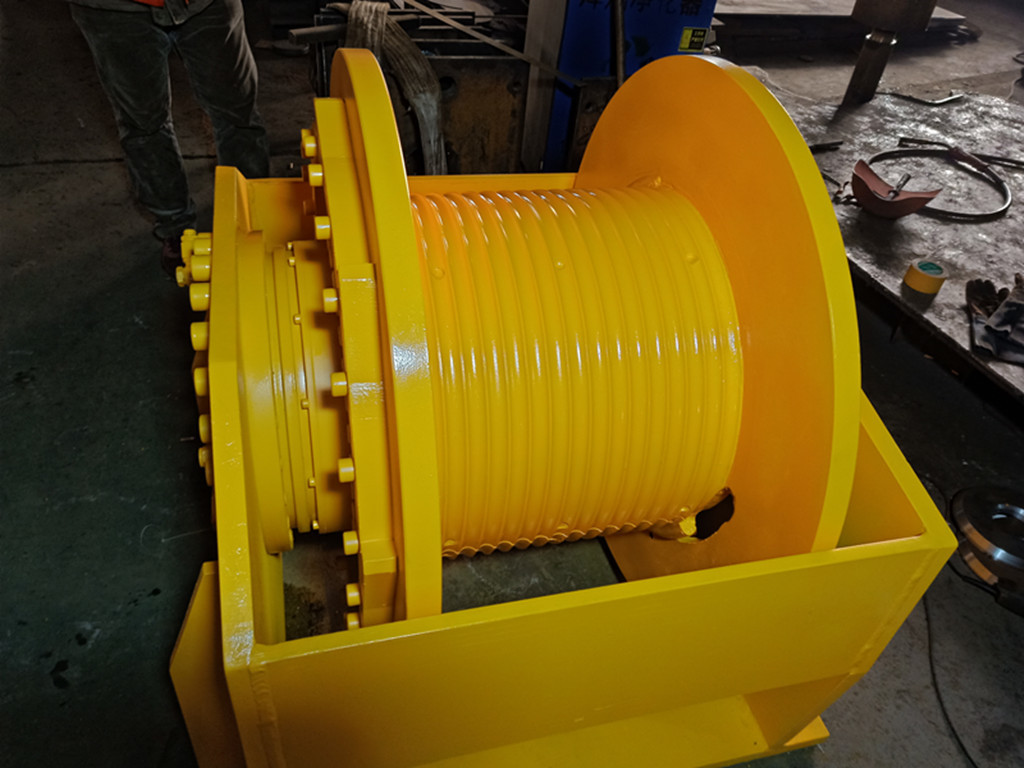 Customization Hydraulic Crane Winch 140KN 180KN For Workover / Oil Rig