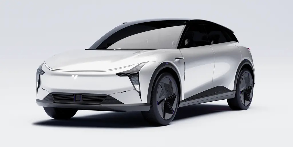 High Speed 2023 ROBO 01 Electric Car 100kWh Battery 600km Range Double Motor 4WD Maximum Torque Nm 400-500Nm