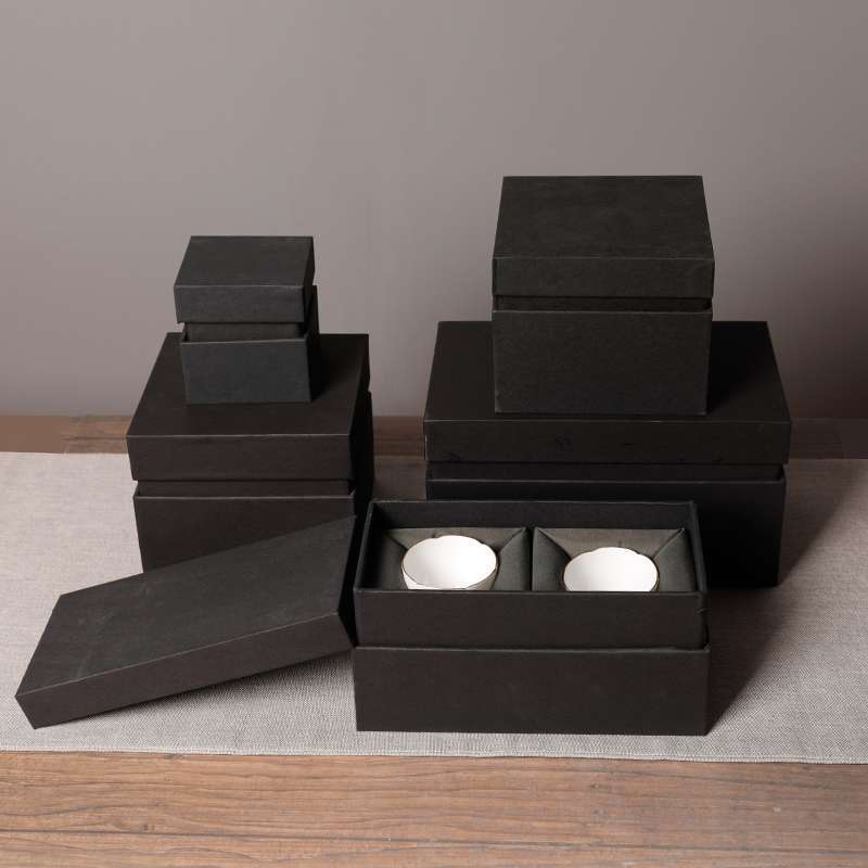 Custom Print Light Luxury Mug Tea Cup Sets Gift Box Ceramic Coffee Cups Gift Packaging Box
