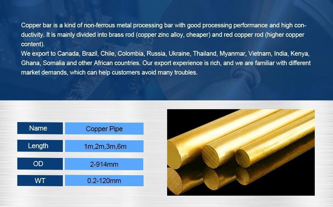 High Quality Copper Bus Bar Manufacturers Copper Flat Bar for Grounding System