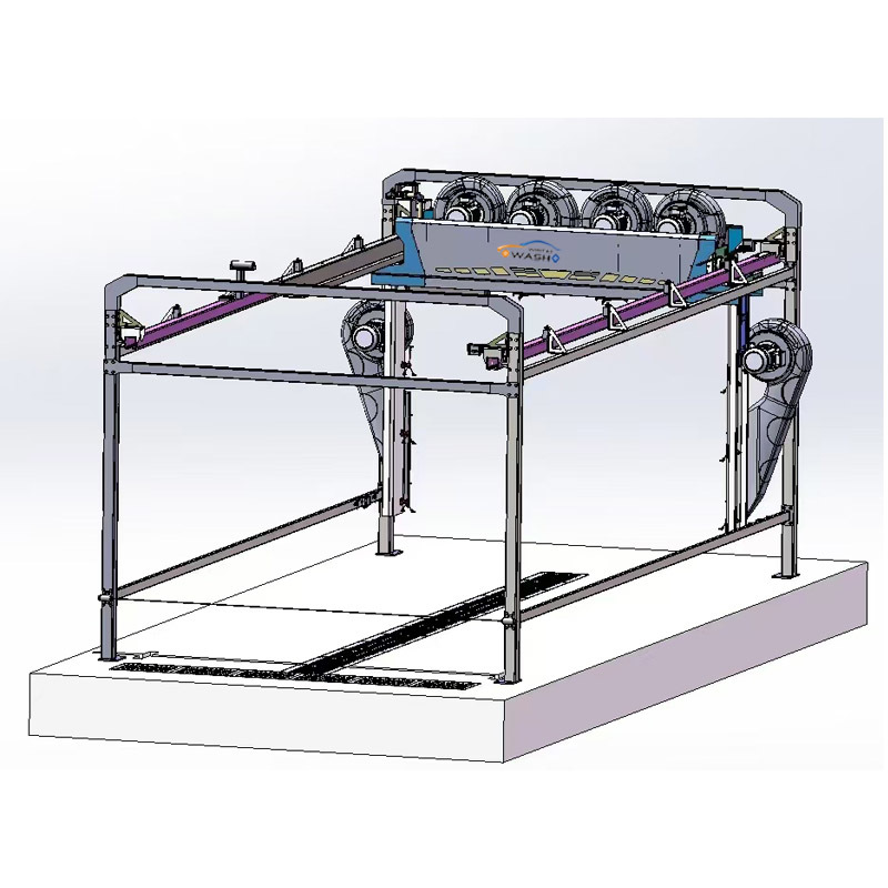 6 Air Dryeres Touchless Automatic Car Wash 24-hour Service Car Wash Water Reclamation System 100-130 Bar Reverse Osmosis Water Machine