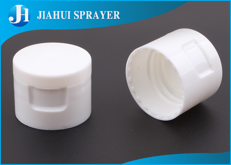 Customised Plastic Bottle Flip Top Colorful Eco - Friendly With Matte Aluminum Press