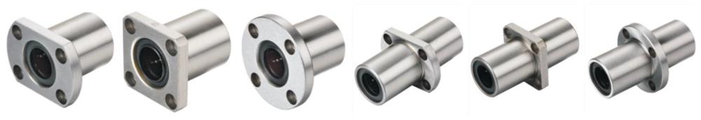 LMK30UU 30 LMEK30UU High Precision Vertical Linear Bearings Flange Square Flange Bearing