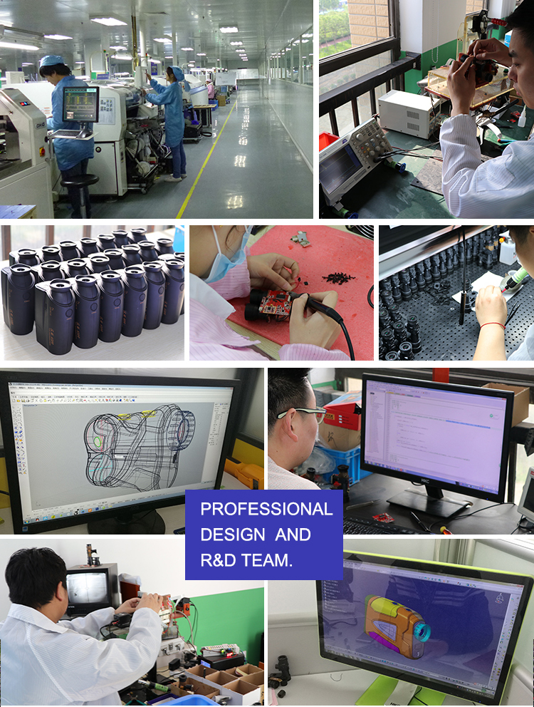 Professional Golf Laser Rangefinder Low Power Alarm For Electricity Installation Industry