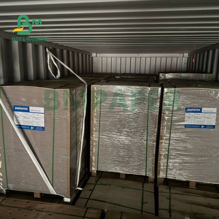 1.7MM 2MM Laminated Cardboard With Grey Back For Rigid Box 700 x 1000mm
