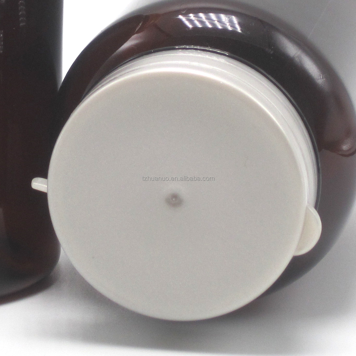 Round Shape 220ml PET Plastic Bottle with Tear-Off Cap Custom Label Printing Service