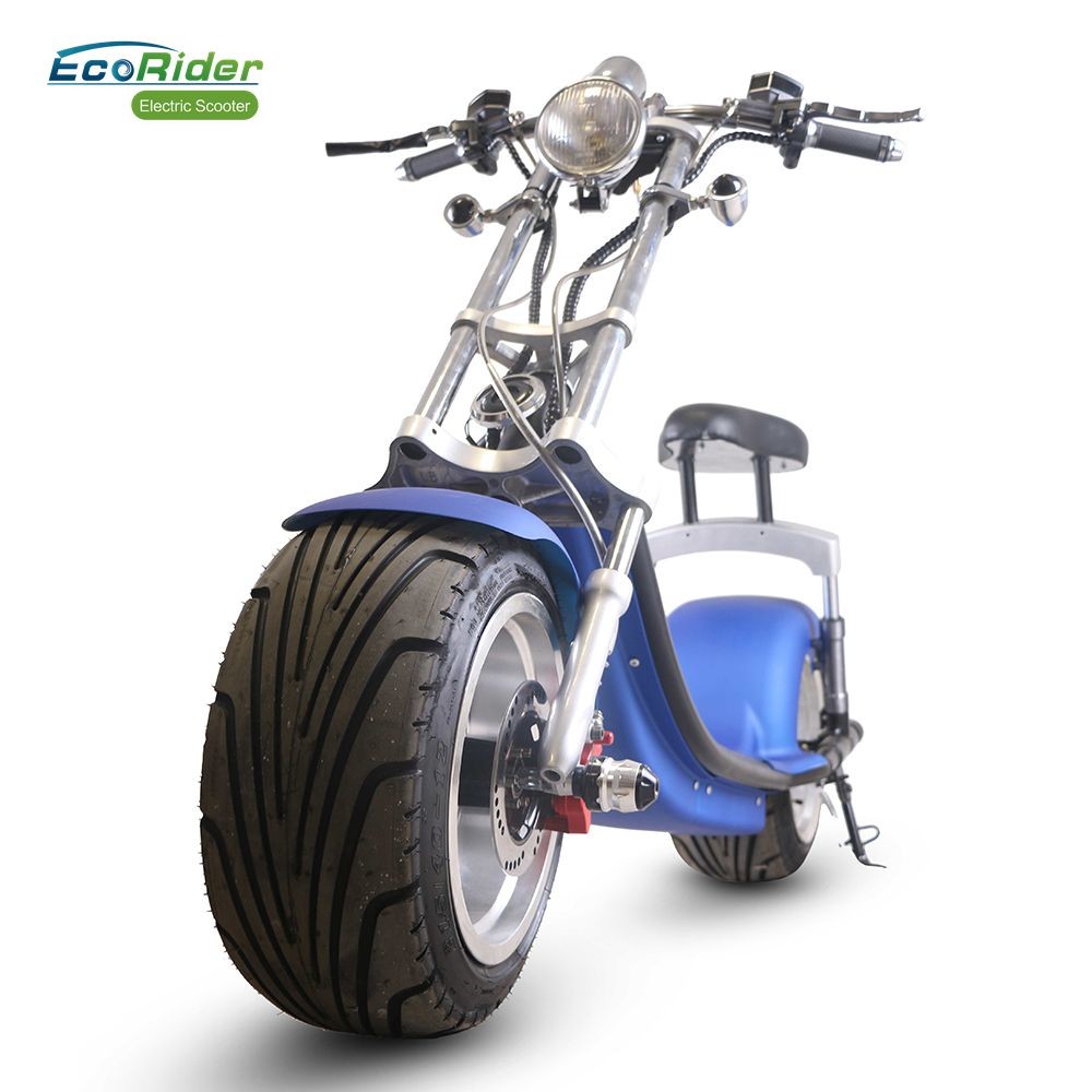 1200w 60v 12ah Balance Electric Scooter Citycoco Harley Scooter With Turning Lights