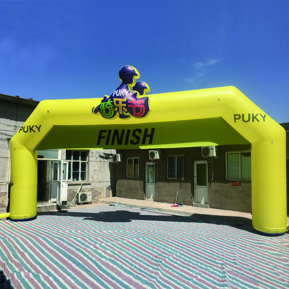 Sports Inflatable Finish Arch Outdoor Advertising Inflatable Door Arch