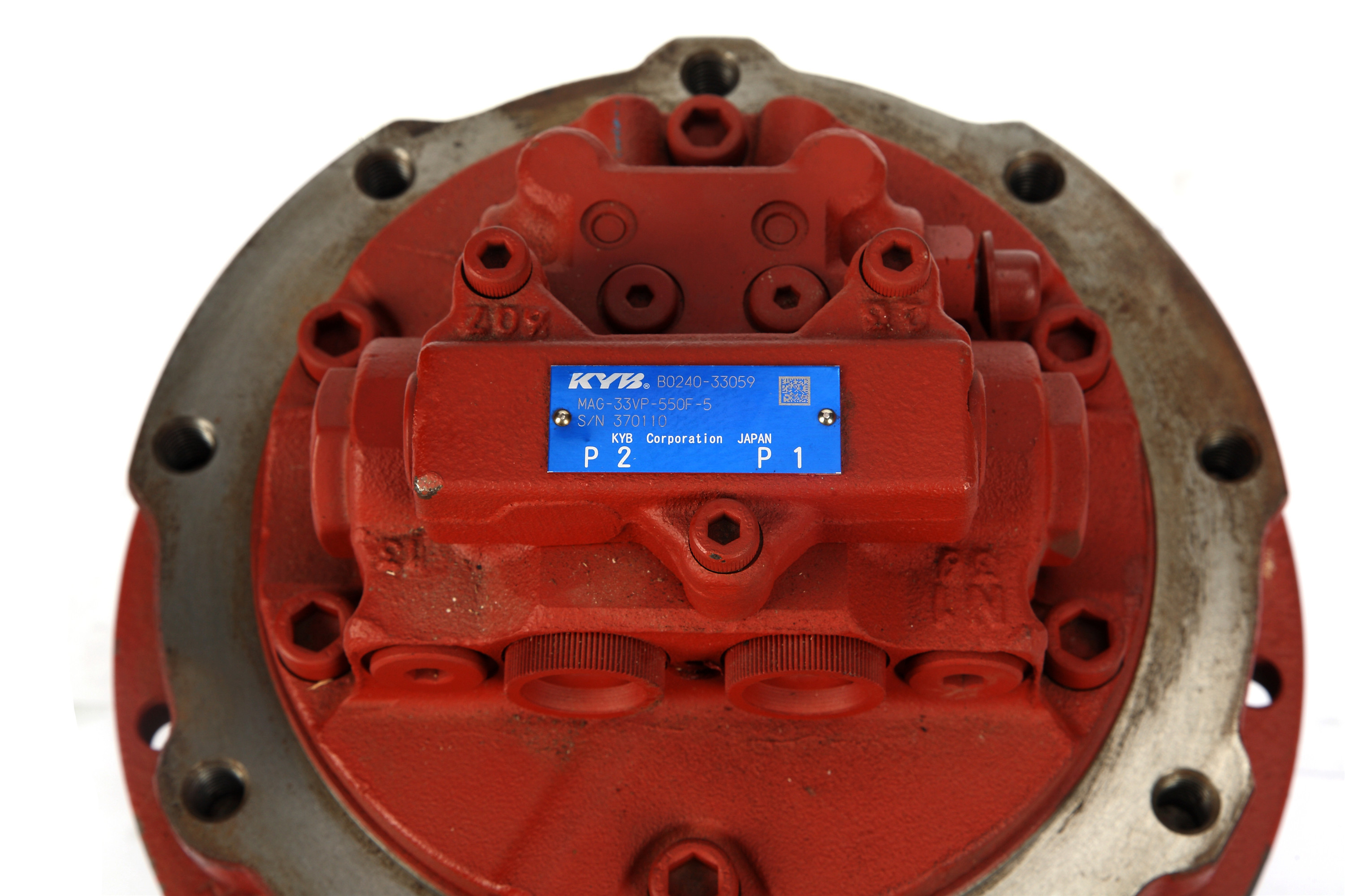 Steel Material Travel Motor Assy KYB Final Drive MAG-18VP MAG-26VP