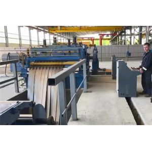 Exchangable Twin Slitters Precision Slitting Line Advanced Steel Coil Slitting