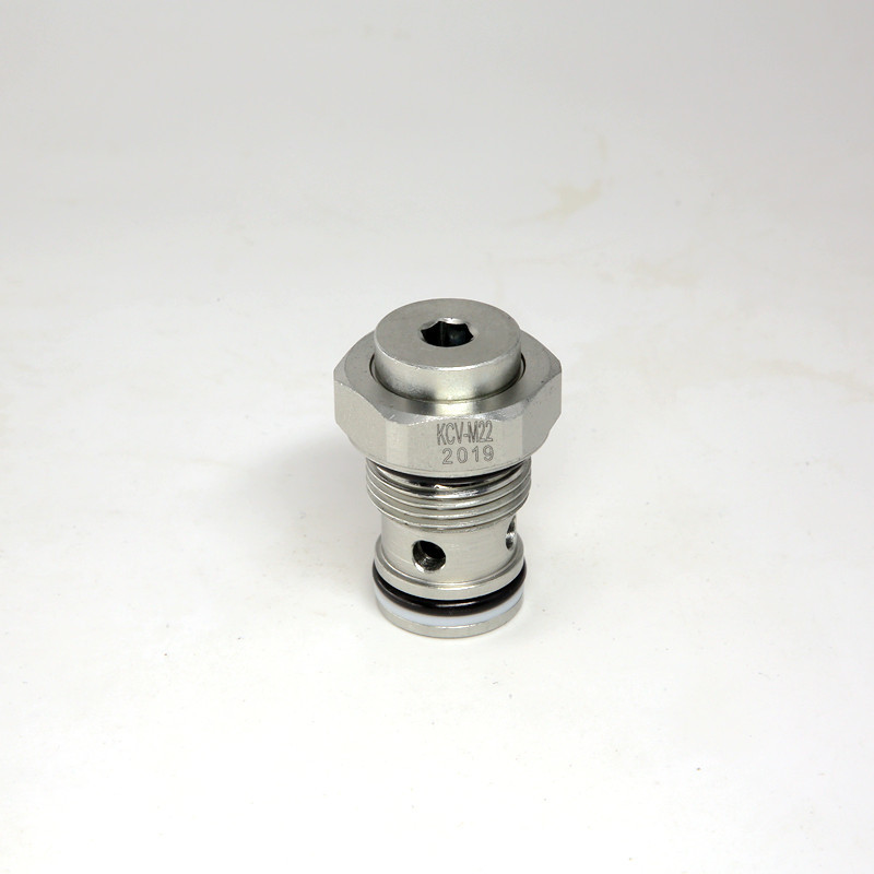 KCV08-20 Hydraulic One Way Directional Check Valve Threaded Cartridge Plug In