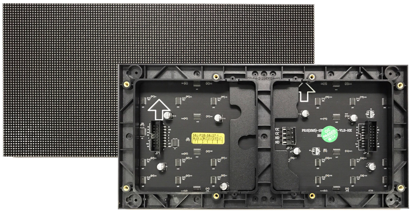 SMD 1515 Clear Indoor LED Display Screen Energy Saving CE ROSH Certificated Shenzhen Factory