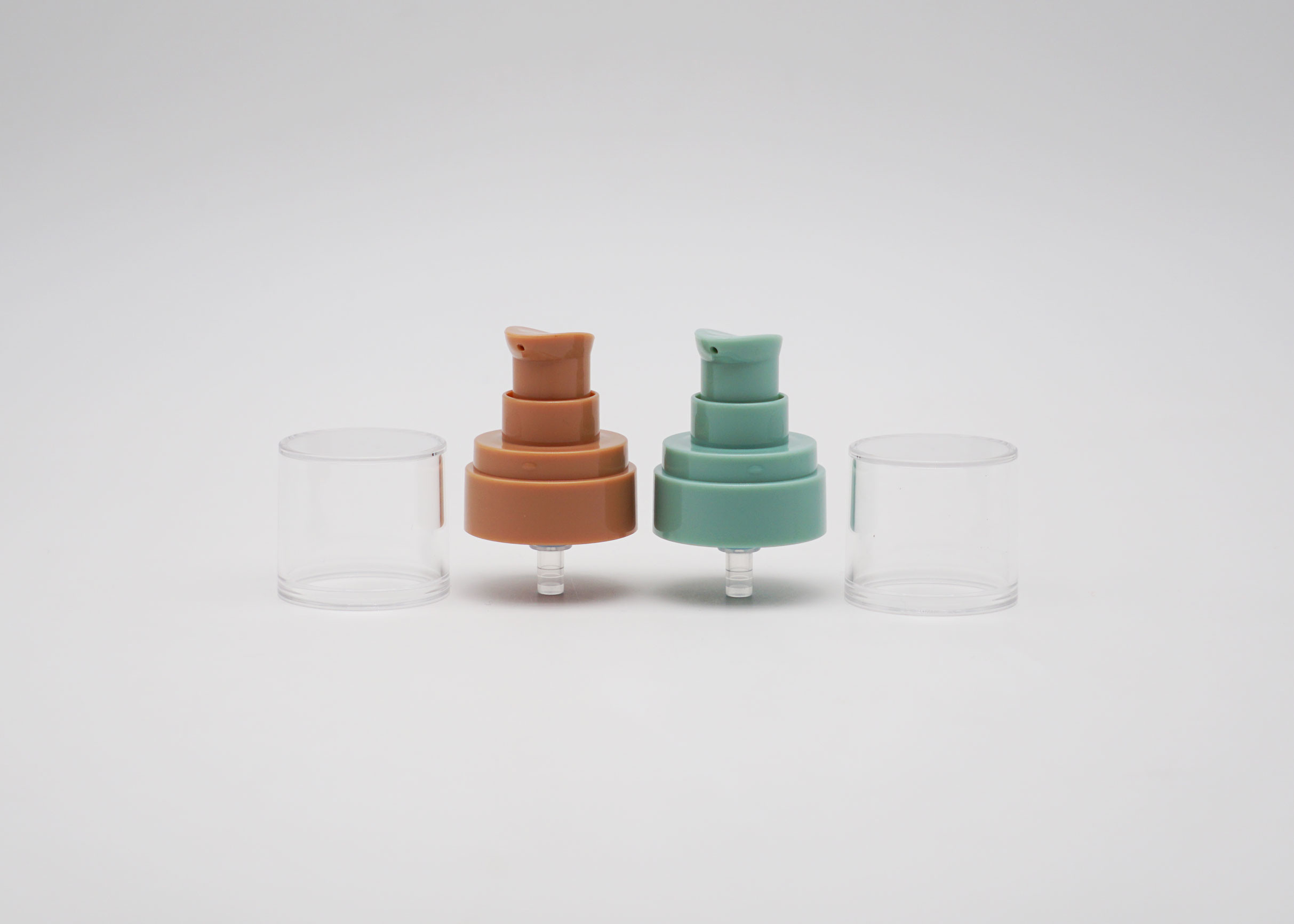 28mm Treatment Lotion Pump Dispenser Plastic With Various Colors For Bottles