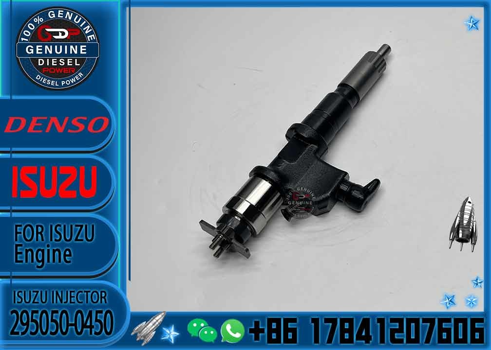 Genuine Common Rail Fuel Injector 8-97622035-1 8976220351 295050-0450 for 6WG1 Engine Parts