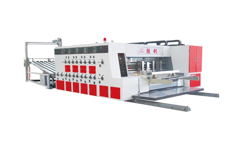 High Precision Print And Die Cut Machine With Multi Color Printing