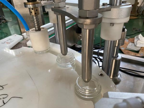 Fully Automatic 50g 100g Bottle Jar Cosmetic Cream Mixing Filling Capping