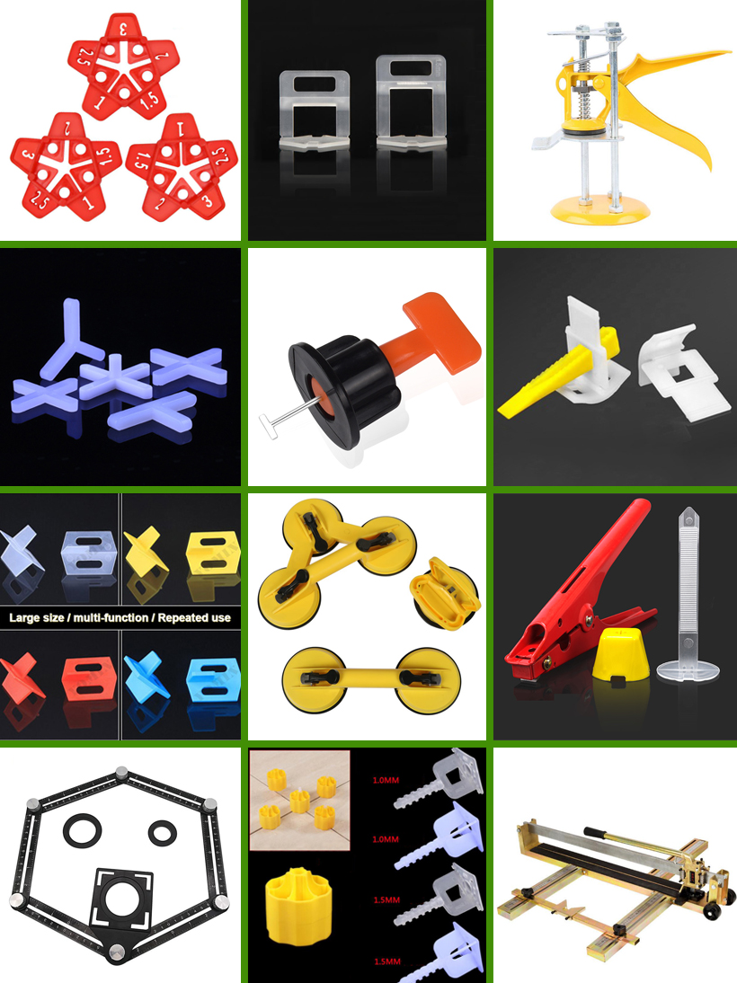 New Tile Leveling Tool Screw-type Tile Leveling System Plastic Tile Spacers