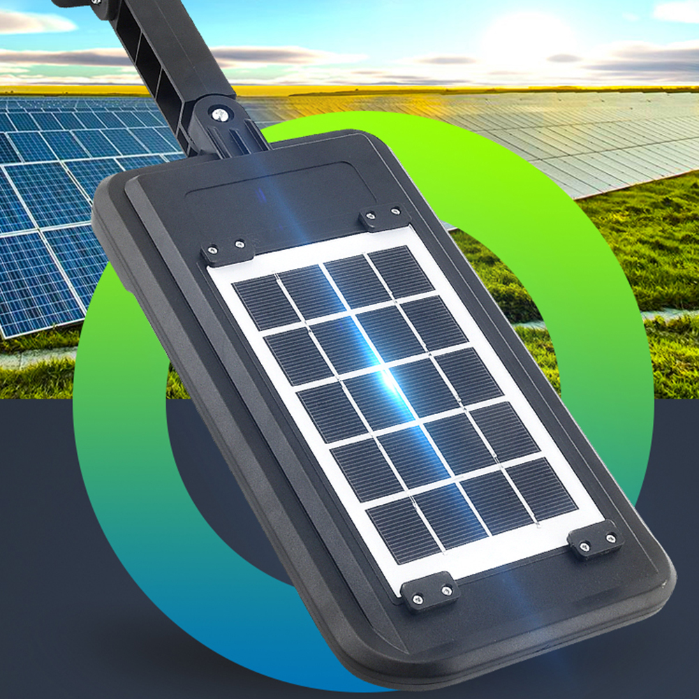 3.7V 3000mAh Pole Solar Street Light , Remote Control Outdoor Security Light