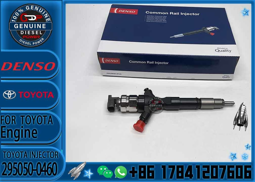 Diesel engine spare parts Common Rail Injector 23670-30400 23670-39365 Fuel injector diesel 295050-0460