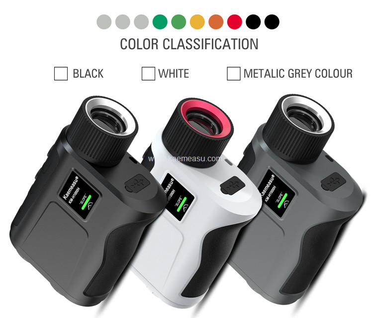 kaemeasu 600m Optical Telescope Golf Rnagefinder USB Charging Distance Meter 95% Transmittance H600H