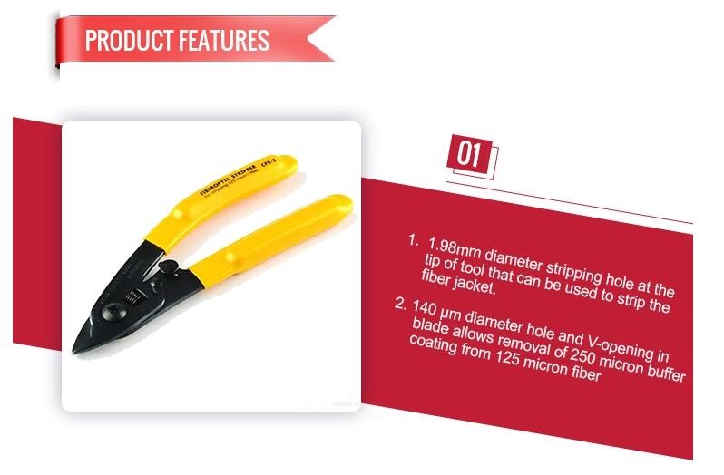 FTTH FTTB FTTX Network CFS-2 Fiber Optic Strippers