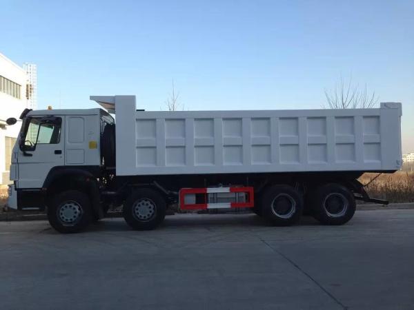 Euro 2 8x4 Tipper Truck , Commercial Dump Trucks ZF8118 Technology Left Hand