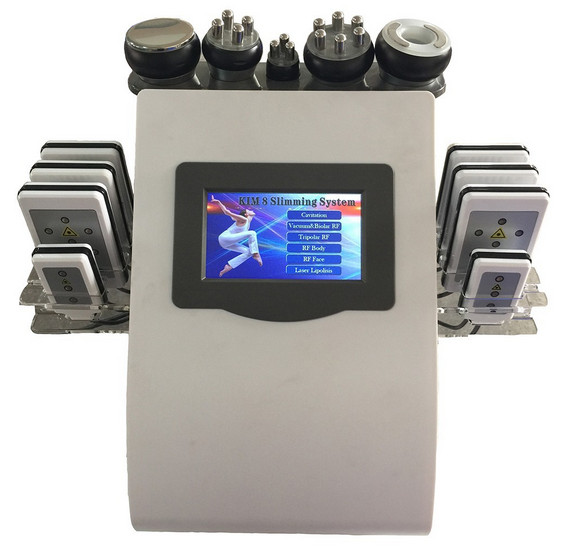 8 in 1 multifunction facial machine Tripolar Bipolar Sextupole RF