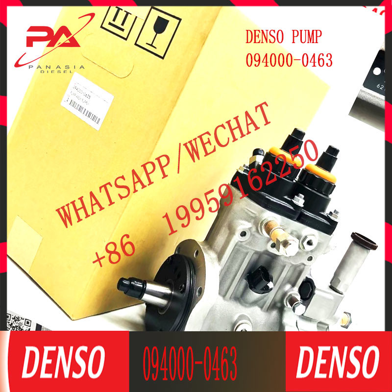 high pressure 6D125 engine parts fuel injection pump 094000-0463 for Komatsu PC400-7 Excavator