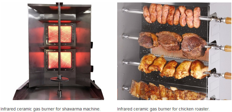 Infrared Catalytic Ceramic Heater Plates Honeycomb Customized For BBQ Burner